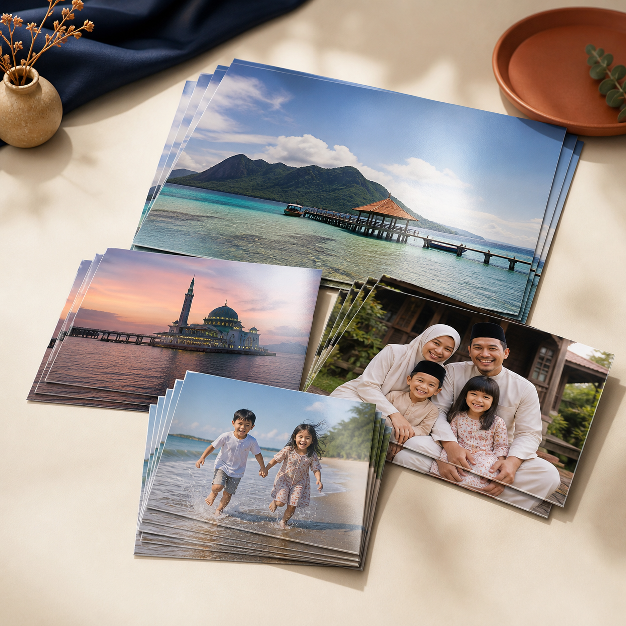 Standard photographic prints